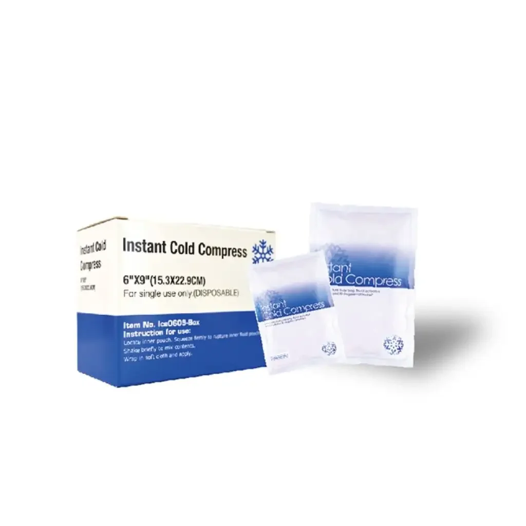 OEM Disposable Instant Ice Pack for First Aid Custom Medical Cooling Gel Cold Bag Sports Heal Outdoor