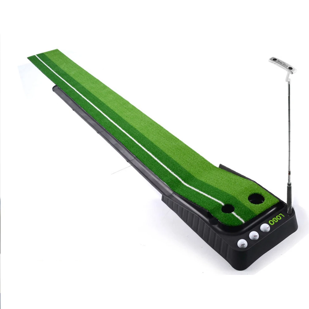 4 Types Ryder Cup Ball Indoor Golf Training Aids Rubber Bottom Putter simulator Putting