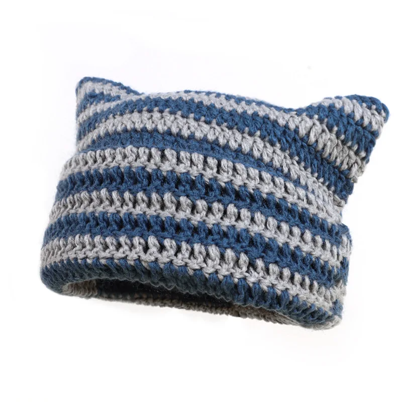 Wholesale Custom Fashion Handmade Crochet Bucket Hat Granny Square Hat Crochet Knitted Hat For Women