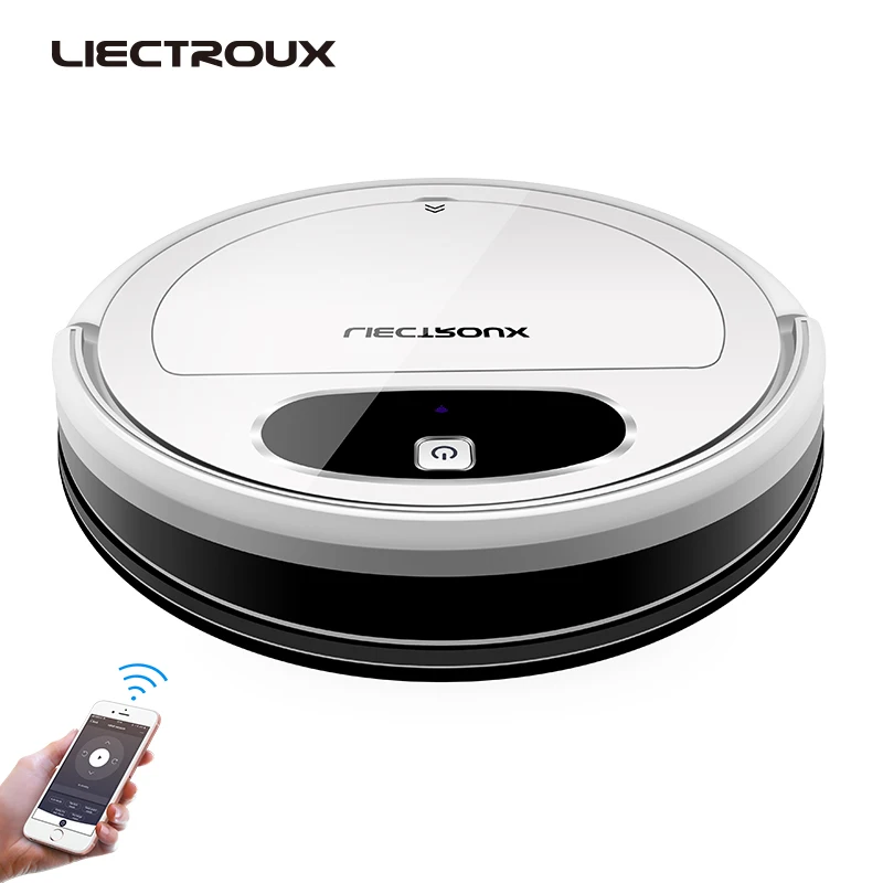 Liectroux 11S Tuya wifi приложение Регулируемая мощность всасывания Хорошее качество дешевый робот-пылесос