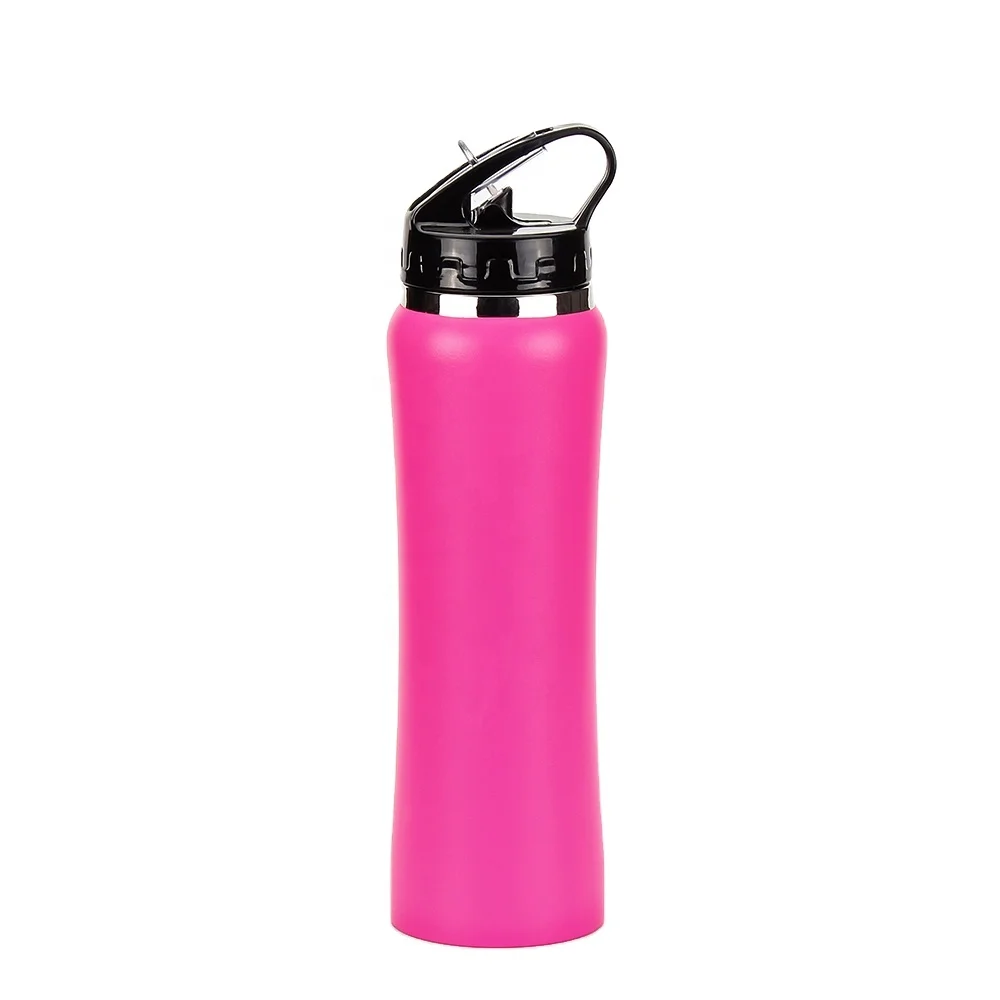 Customized  Outdoor Sustainable Best Healthy Stainless Cool Water Bottle With Straw