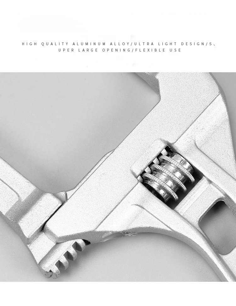 Multi-functional sink H spanner household bathroom spanner faucet pipe spanner plumbing bathroom tools 15 in one