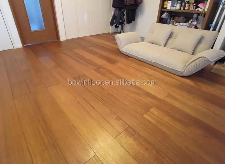 UV smooth Burma teak solid wood flooring