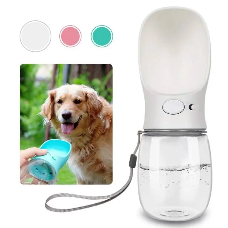 
Wholesale Top Seller Outdoor Travel Portable 350ml Pet Dog Water Bottle for Dogs 