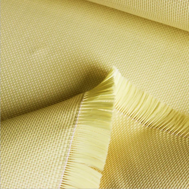 175g Sqm Kevlar Aramid Felt for Trousers Pants and Jackets Patch Firefighter Car Yellow Plain Military Fire Customized Anti Tent