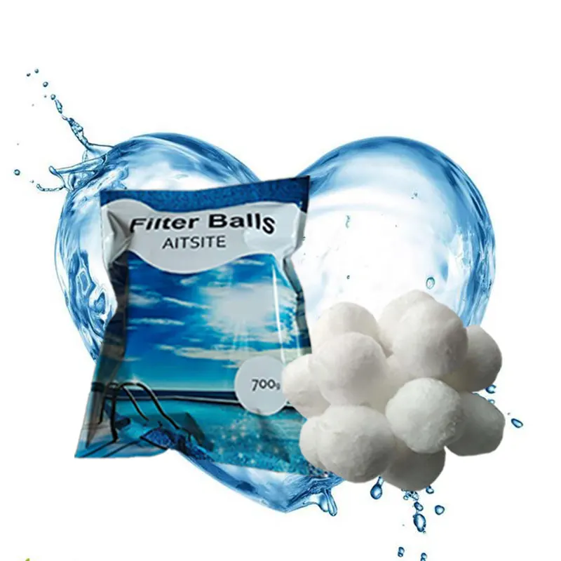 
Swimming pool sand filter media fiber ball for water filtration in pools and jacuzzis 