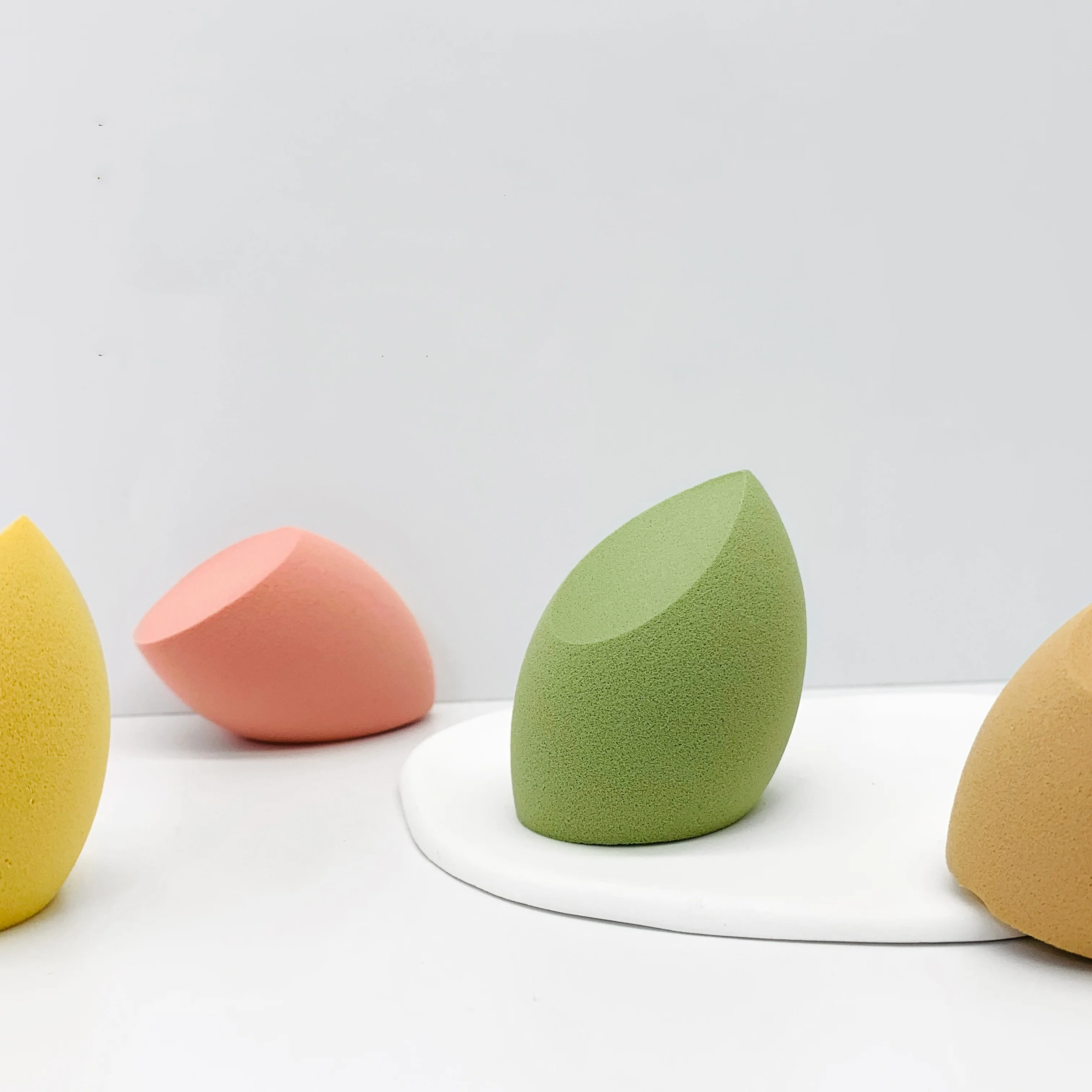 2pcs Beauty Egg Cosmetic Blender Customize Make Up Sponge Private Label Latex