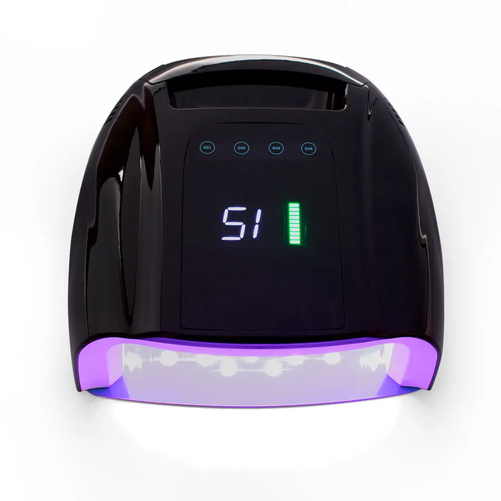 New Arrival 96W pro cure wireless dual light rechargeable cordless sun uv led gel dryer nail lamp for salon manicure