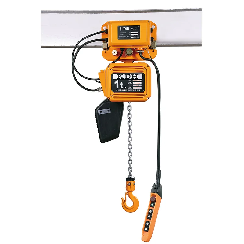 220v-380v 3 Phase 1 Ton Stage Event Crane Lifting Chain Electric Hoist G80 Chain Electric Stage Hoist