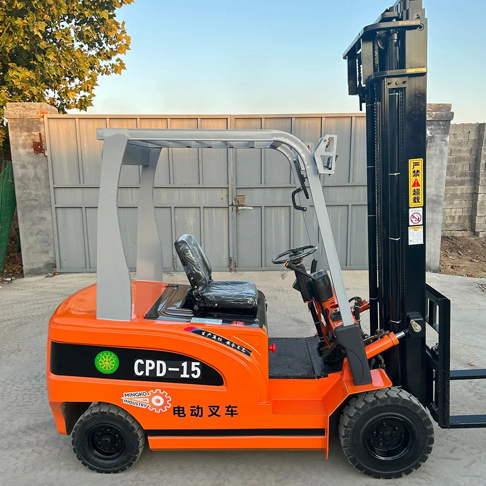 China Manufacturer 1.5 ton electric forklifts New Energy Forklift