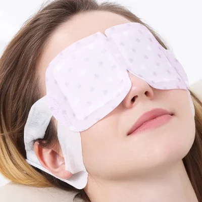 Disposable quality self heating heated wholesale heat eye patch steam hot warming water eye mask