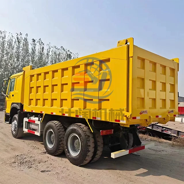 Below Market Value Howo Used 10-wheel 8x6 Heavy Duty Howo Dump Truck Weichai Engine Diesel Fuel Manual Transmission for Sale