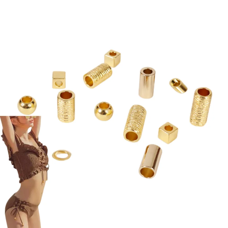 Factory Wholesale Metal Cord End Caps Stopper Custom Drawstring Pull Ends Stopper For Hoodie Accessories