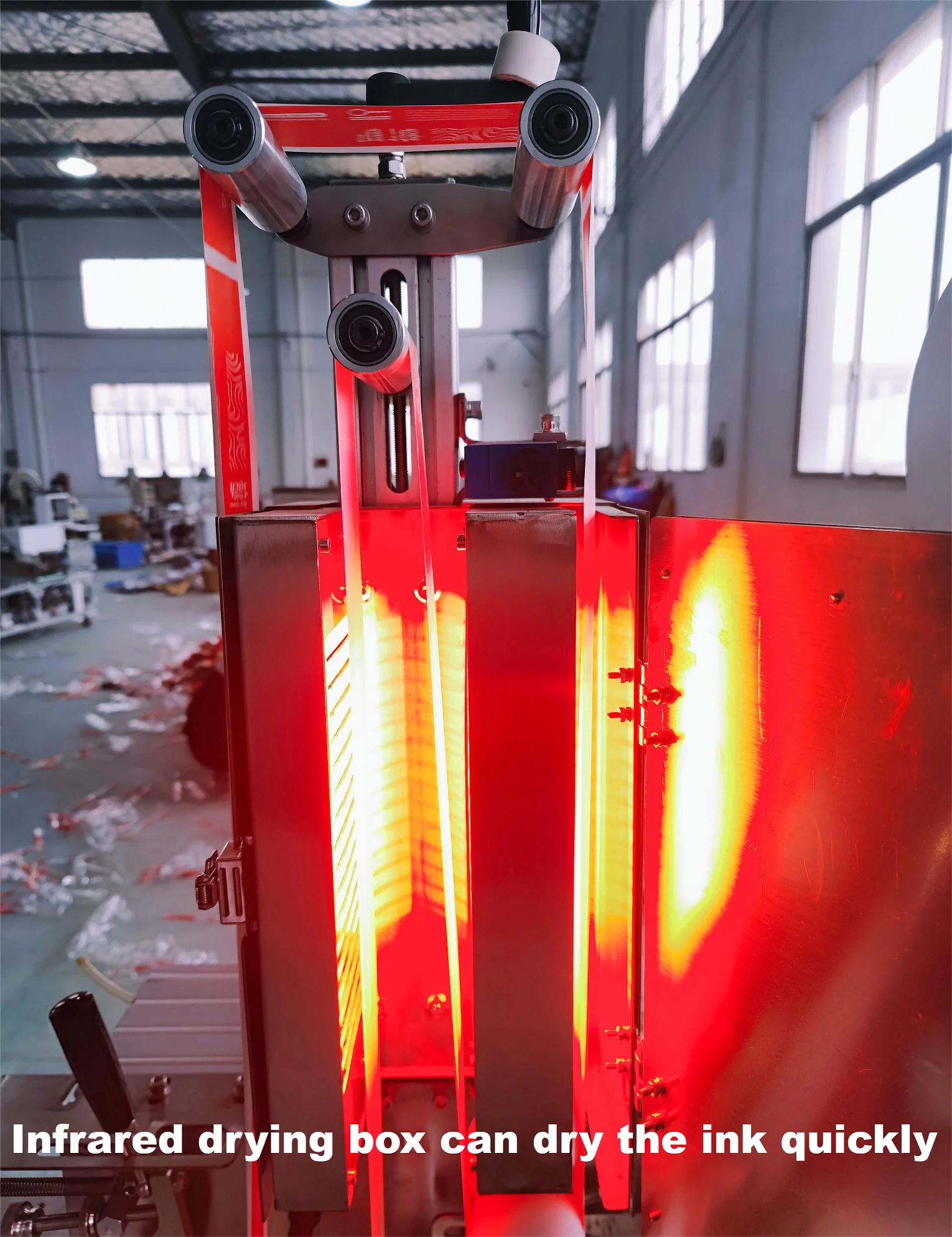 Factory direct hot selling three shaft paper sealing printing chopsticks packaging machine
