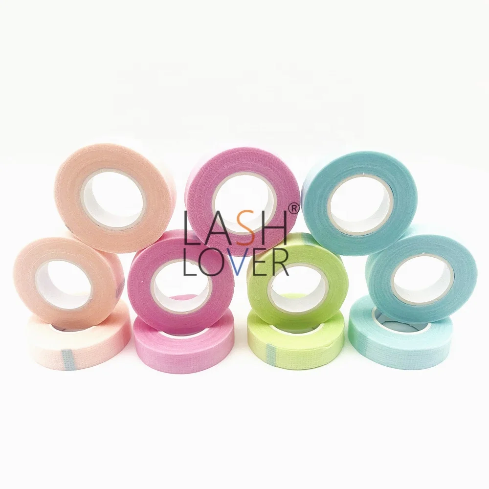Wholesale Professional Individual White pink green under eye eyelash extension tape