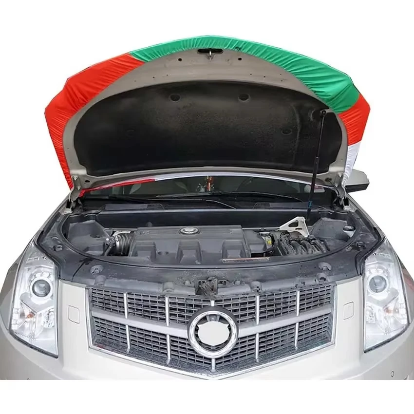 Персонализированный Чехол на капот автомобиля флаг эластичный тканый декоративный баннер