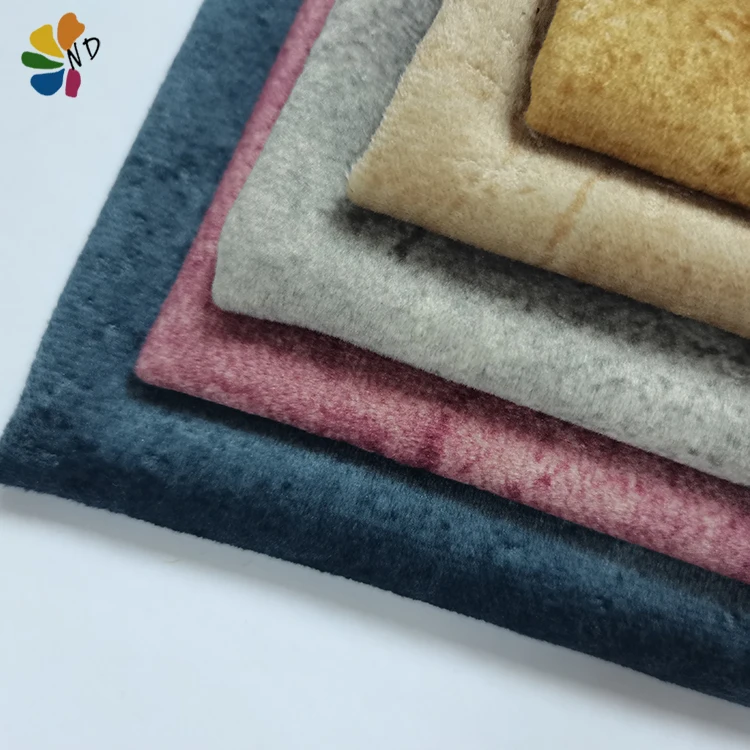 Fashion wholesale velvet sofa fabric manufacture cheap price textile printed velvet fabric for sofa