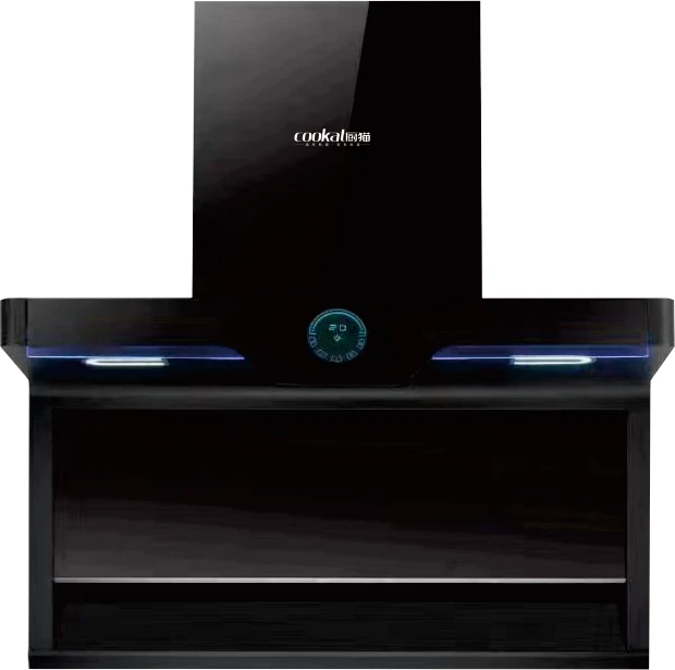 Competitive Price Side Wall Mounted Range Hood Kitchen Cooker Hood Automatic Cleaning Kitchen Hood