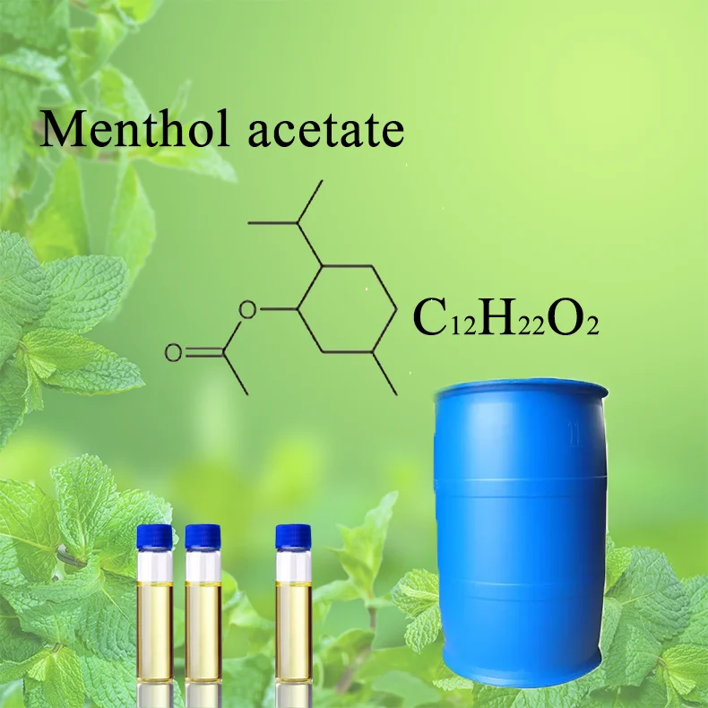 Bulk Sale Menthyl Acetate / CAS 89-48-5 Menthyl acetate For Food additive