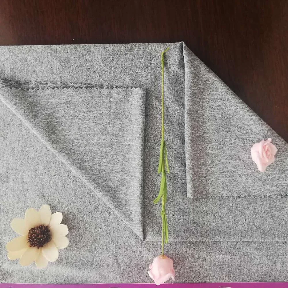 CDP Cationic Dyeing Polyester Fabric WT221 89% polyester 11% elastane 190 gsm Sportswear knitted fabric