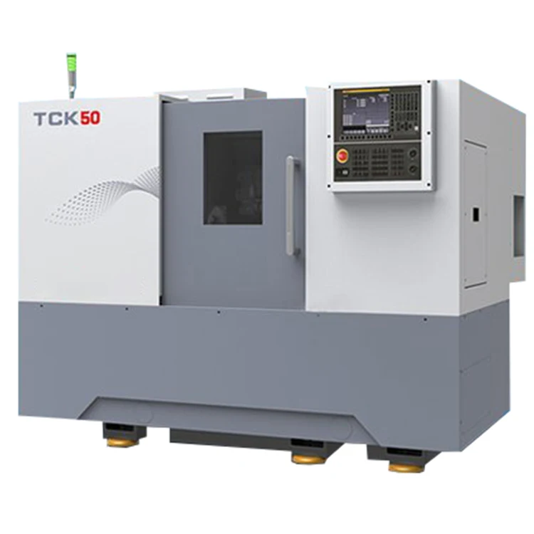 Metal Automatic Hydraulic Power Lathe Price TCK56 Machine Tool Horizontal Slant Bed CNC Turning Lathe Machine