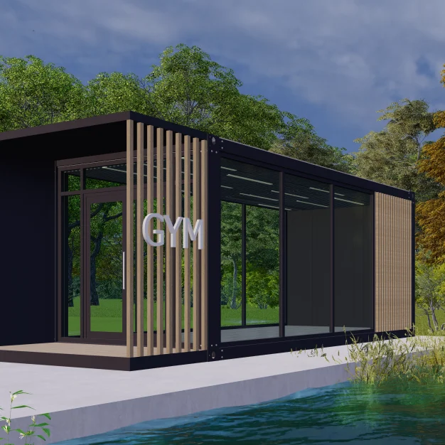 Modern Prefabricated Building Backyard Outdoor Garden Gym Room Studio Office Shed House