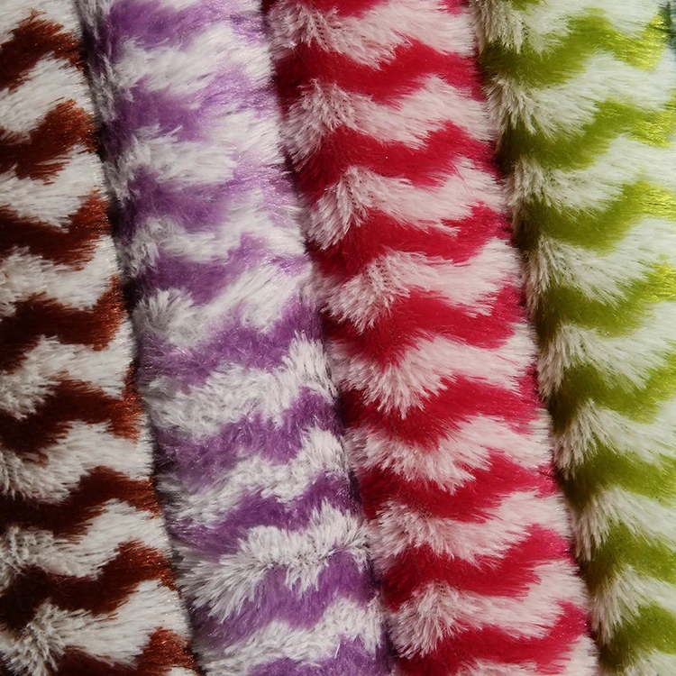 New Product Carpet Soft, Stuffed Toy Medium Weight Long 40 Hair Artificial 100% Polyester Pv Plush Fake Fur Fabric/