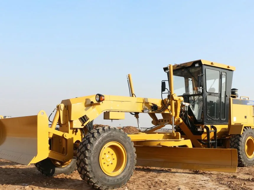190HP Motor Grader SEM919 Mini Road Grader With Low Fuel Consumption for Sale