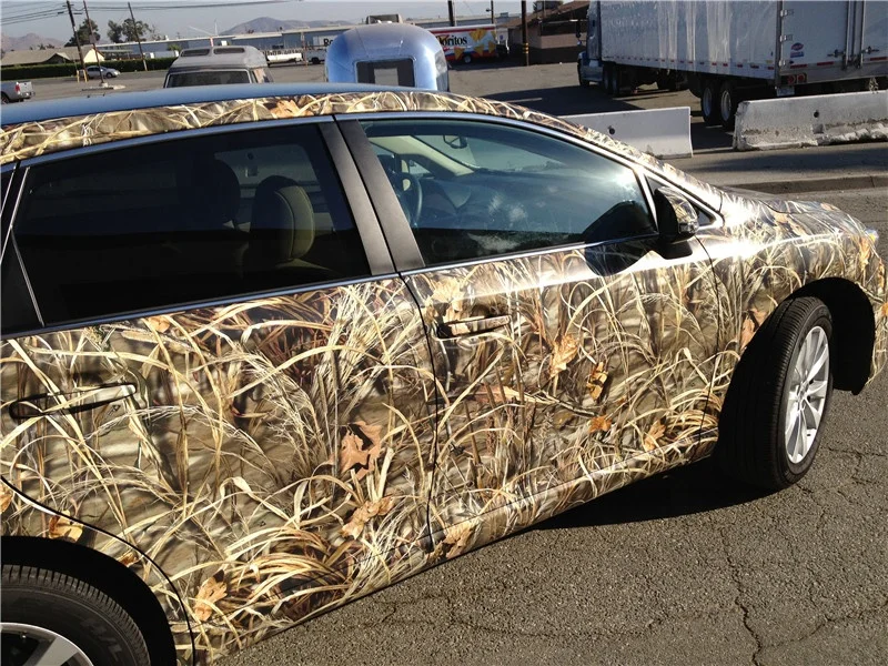 Car Wrap Stickers Mossy Oak Graphics Camouflage motorcycle sticker Shadow Grass Blades Tape Roll