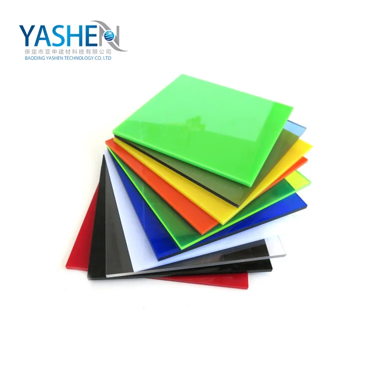 Good Price China Factory Manufacturer luminous Iridescen Colorful Satin Matt Frosted Sign Cast Acrylic PMMA Sheet
