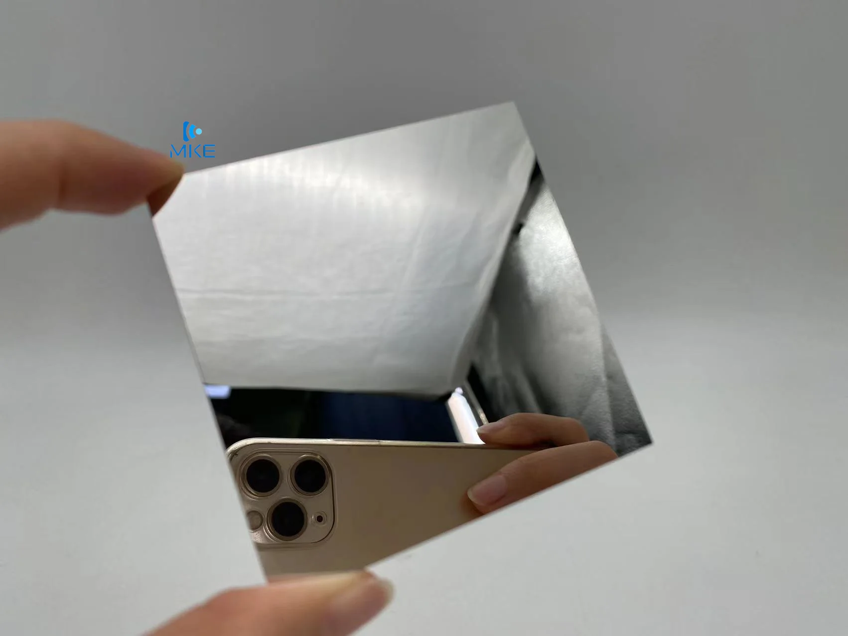 blank cheap stainless steel metal silver business luxury card