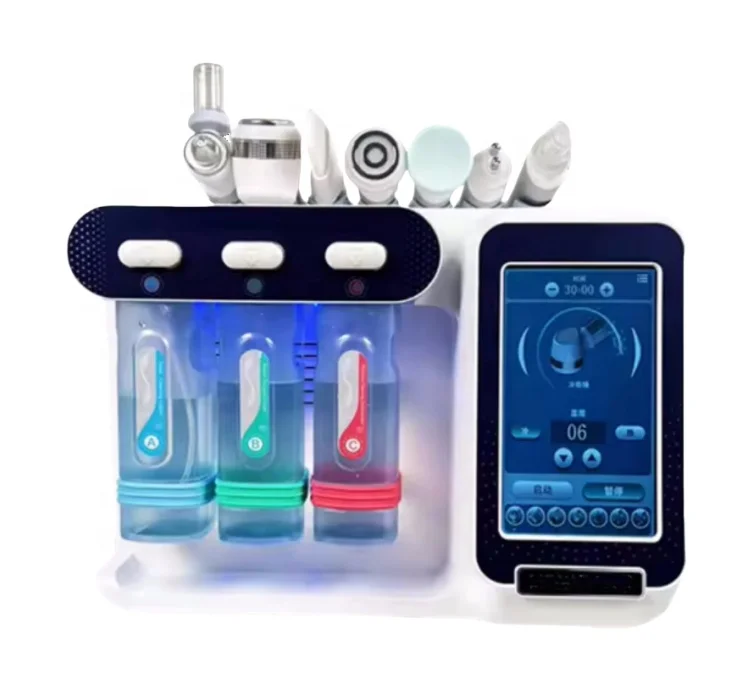 Cheap price 7 in 1 hydro dermabrasion machine aqua peeling diamond hydro dermabrasion oxygene infusion facial machine
