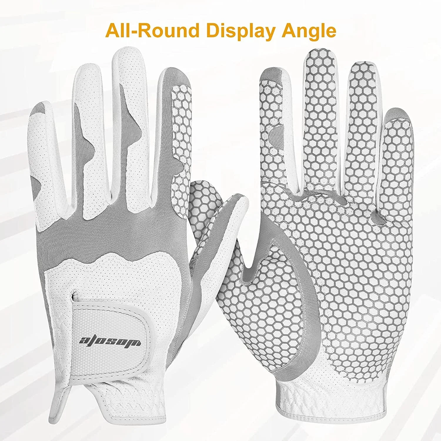 Custom factory prices Soft and comfortable Korean Nanometer Material Men Left Hand golf glove