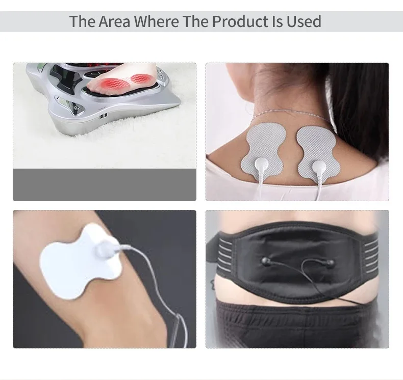 Portable Vibrating Acupuncture Blood Circulation Massager Reflexology Electric Foot Massage Machine