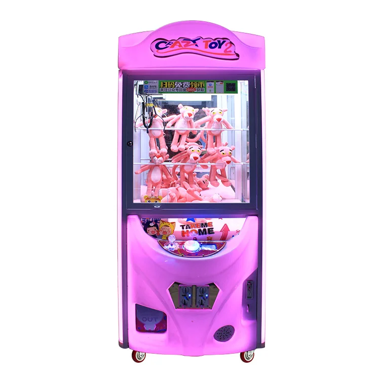 Factory Price Arcade Bowling Alleys Game Room Catch Toys Lucky Star 2 Claw Crane Machine