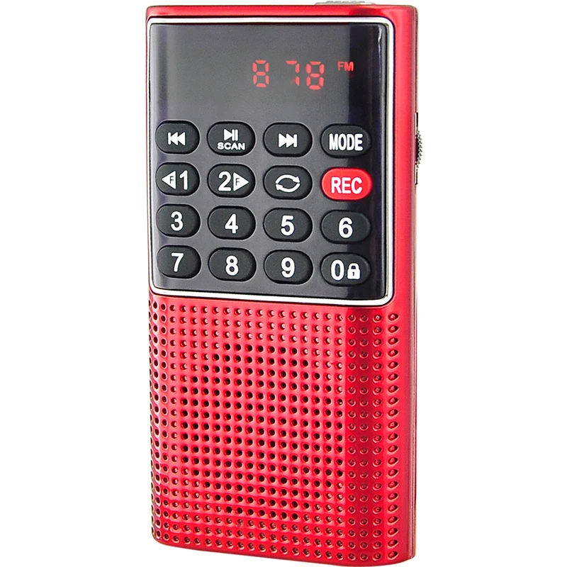 Dewant L-328 fm радио Диктофон SD/TF карты мини mp3 плеер со встроенным