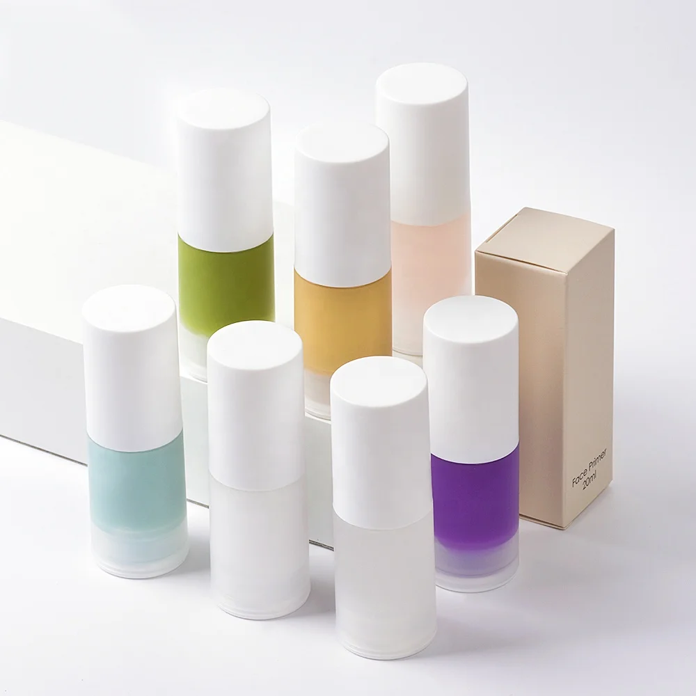 Индивидуальная формула 7 цветов матовая отделка увлажняющая 100% веганская грунтовка для макияжа частная этикетка