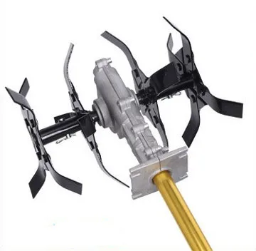 loose soil Auger for BL52 brush cutter, Loose Dirt Wheels weeding wheel