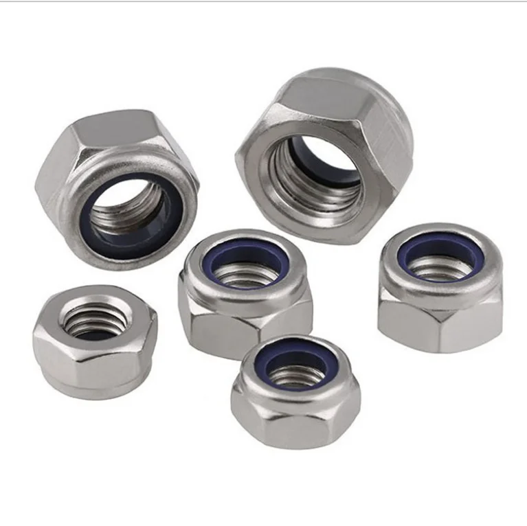 DIN 985 982 фиксирующая гайка Geomet 500B ZN-Ni с нейлоновой вставкой
