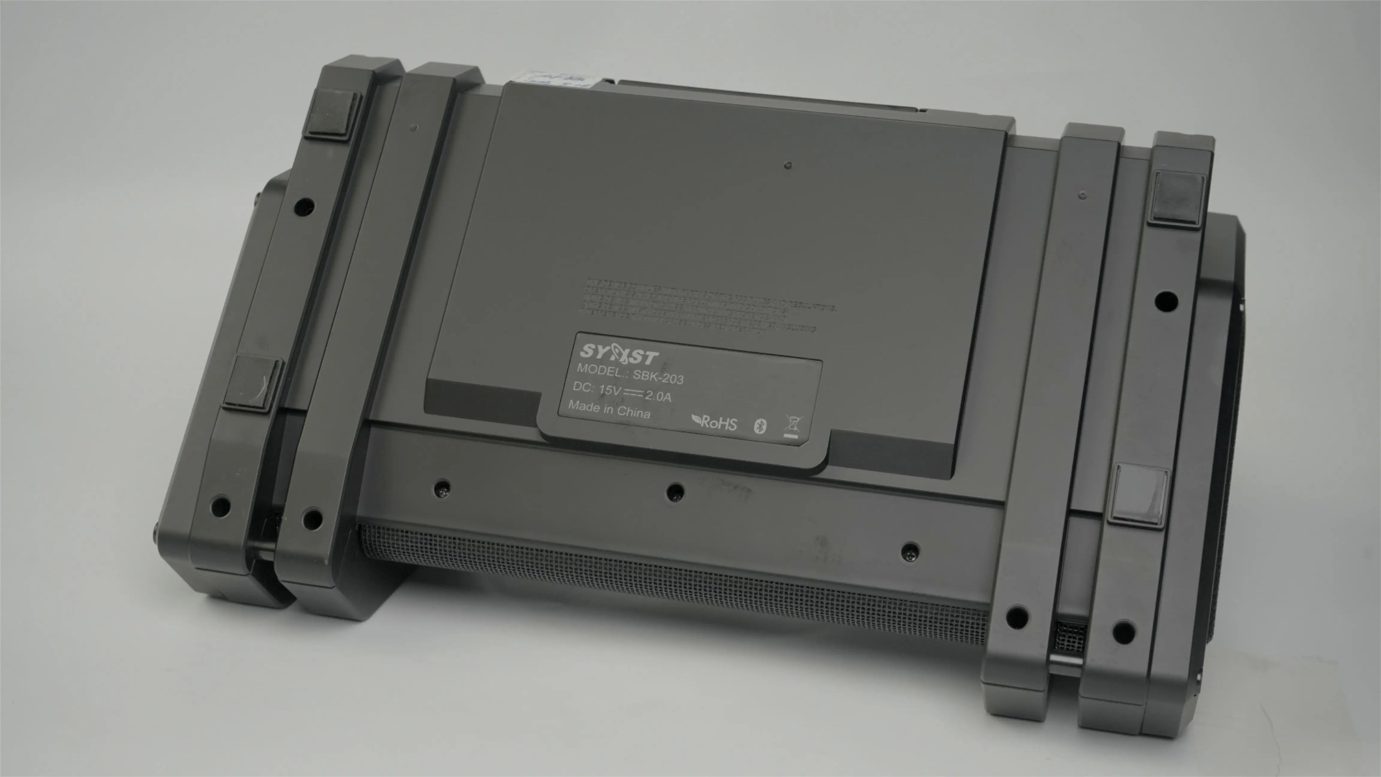 big bt party baffle for pc cd player monitor blue hi home theatre sound box dab radio portable badio karaoke bluetooth speakers