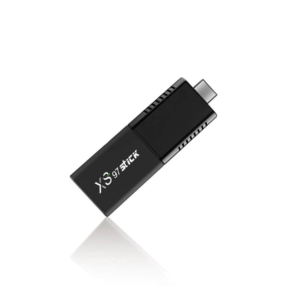 XS97 Stick OEM/ODM 4-Core Allwinner H313 Processor Mail-450 H.265 HEVC 4K Output TV Stick