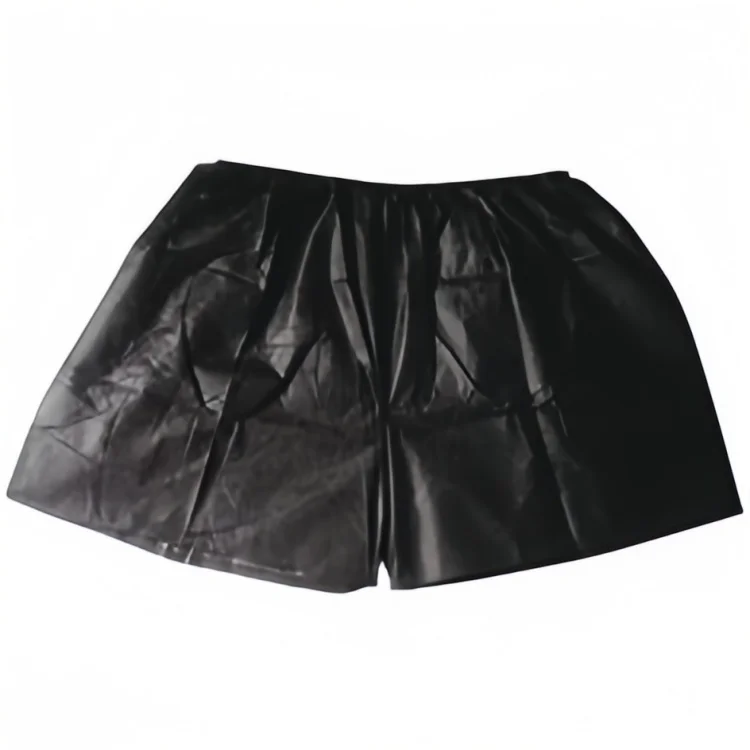 Custom Hospital High Quality Plus-size Nonwoven Shorts Spa Disposable Black Boxer Shorts Disposable Shorts For Men Exam