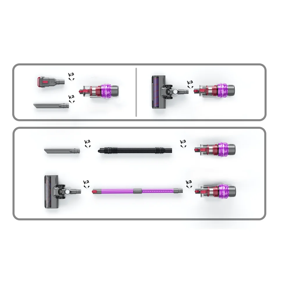 21 кПа ручной вакуумный всасывающий домашний бесщеточный беспроводной Перезаряжаемый Рюкзак-палка Циклон беспроводной вакуумный V11 ручной Гувер