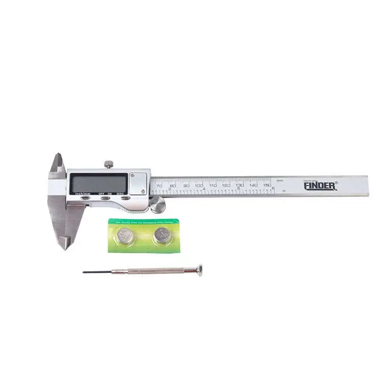 Absolute and incremental measurements mode switching metal Measuring Casing Digital Calipler with zero-setting at any position