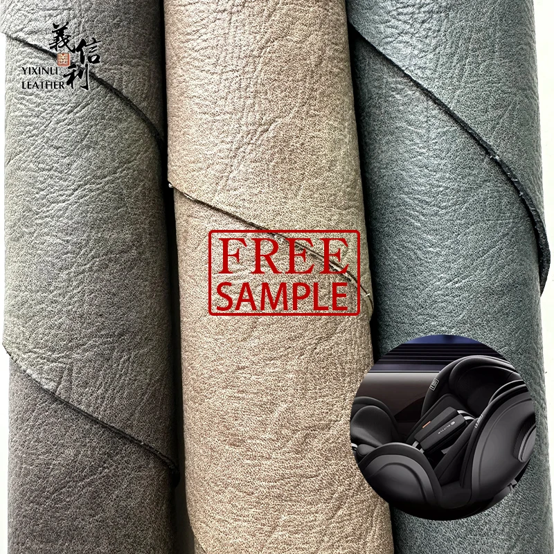 Free Sample: Automotive Seat Fabric-1.4mmDurableMicrofiber Leather, Soft Touch Synthetic Faux Leather,Low MOQ Artificial Leather