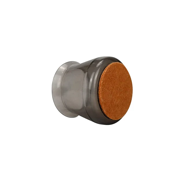 
Black Transparent Wooden floor Anti-scratch chair leg protect cover felt silicone table chair leg caps 