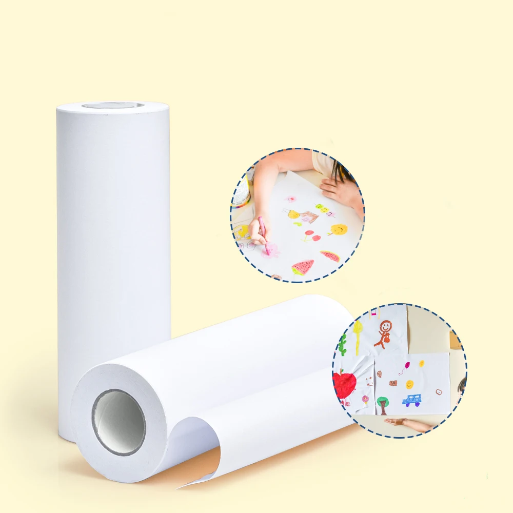 12 дюймов, 75 дюймов, новый продукт, рулон бумаги для рисования, рулон художественной бумаги для детского творчества, рулон бумаги для мольберта