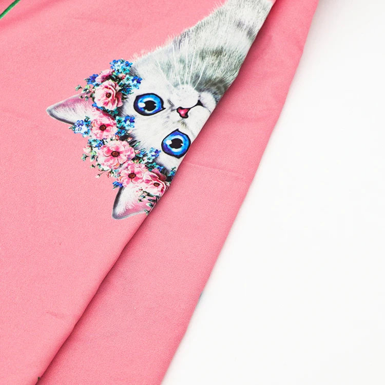 Hot selling 100% rayon fabric viscose printed for child