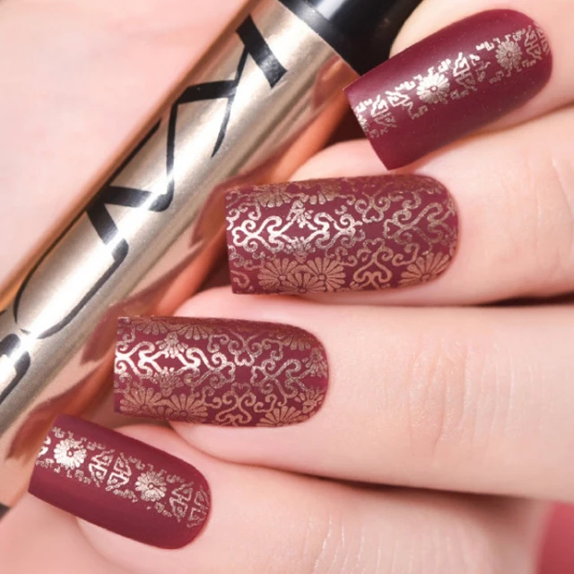 Magic Mirror Auroras Nail Art Glitter Pigment Multicolor Chrome Titanium Nail Powder Cushion Pen