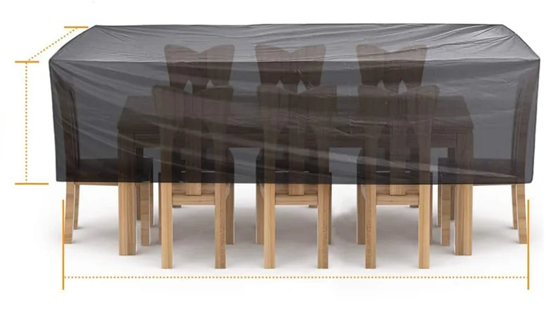 Wholesale outdoor garden sofa chair cover sunblock dust cloth cover furniture cover